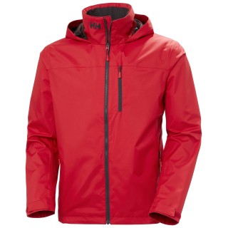 Helly Hansen CREW HOODED JACKET 2.0 RED