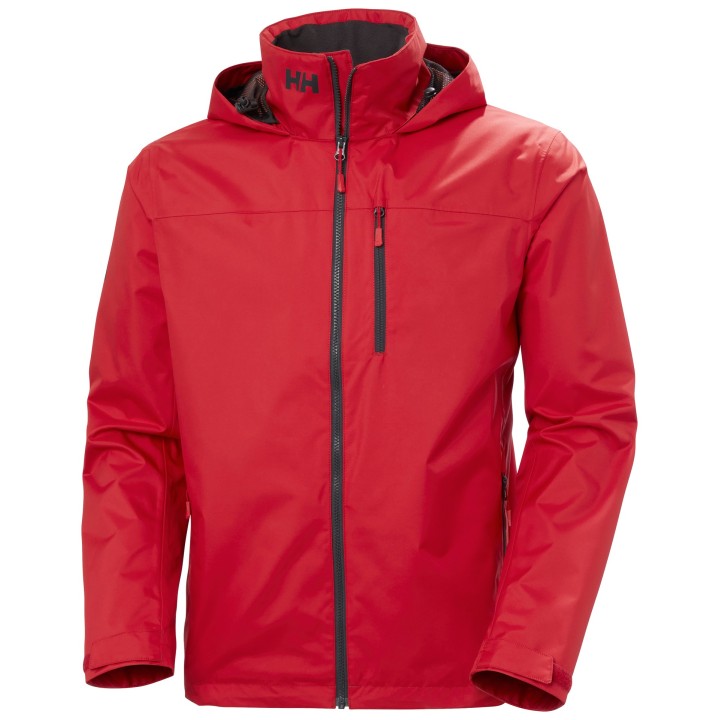 Helly Hansen CREW HOODED JACKET 2.0 RED