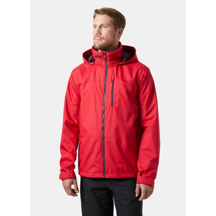 Helly Hansen CREW HOODED JACKET 2.0 RED