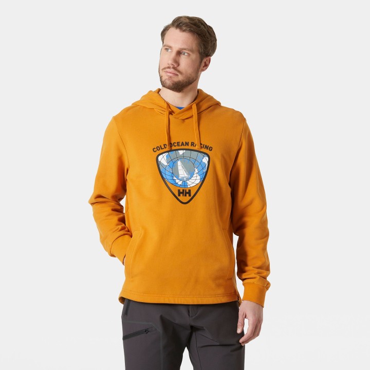 HELLY HANSEN ARCTIC OCEAN HOODIE 2.0 YELLOW