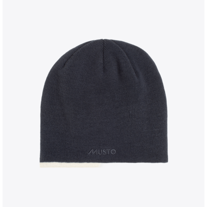 MUSTO KNITTED BEANIE NAVY