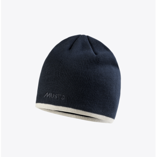 MUSTO KNITTED BEANIE NAVY