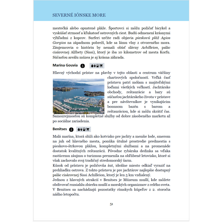 BEDEKER PRE JACHTÁROV IÓNSKE MORE