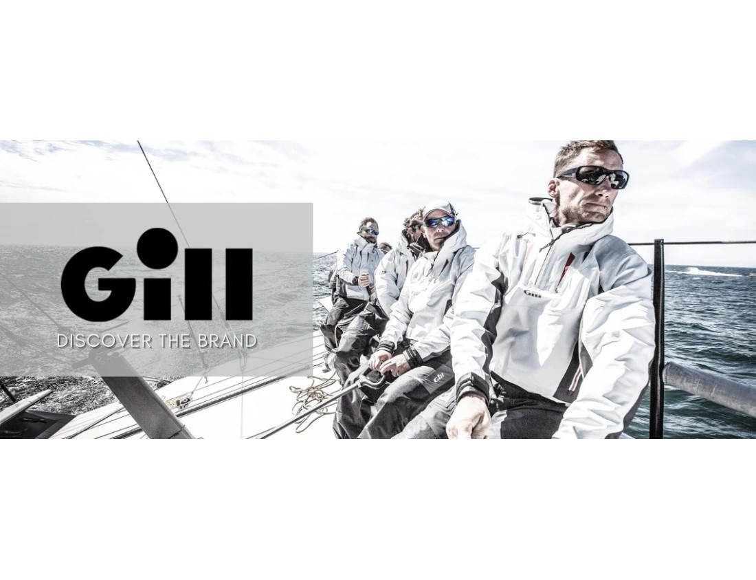 Gill: A British Brand Focused on Sailing Clothing